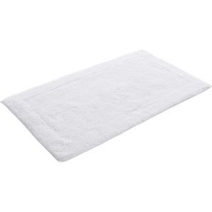 Badematte GRUND LUXOR Badematten Gr. rechteckig (60 cm x 100 cm), 1 St., Baumwolle, weiß Gemusterte Badematten beidseitig verwendbar