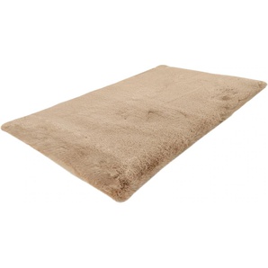 Badematte KAYOOM Rabbit Badematten Gr. rechteckig (70 cm x 130 cm), 1 St., Polyester, beige Einfarbige Badematten weiche Kaninchenfell Haptik, Badezimmer, Kinderzimmer, Schlafzimmer