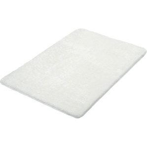 Badematte KLEINE WOLKE Cecil Badematten Gr. rechteckig (70 cm x 120 cm), 1 St., Polyester, weiß Einfarbige Badematten Badteppich, Uni Farben
