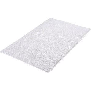 Badematte KLEINE WOLKE Chrissy Badematten Gr. rechteckig (60 cm x 100 cm), 1 St., Baumwolle, weiß Einfarbige Badematten Badteppich, Uni Farben