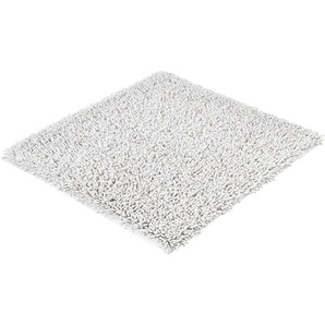 Badematte KLEINE WOLKE Dana Badematten Gr. quadratisch (60 cm x 60 cm), 1 St., Polyester-Baumwolle, weiß (polarweiß) Einfarbige Badematten Badteppich, Uni Farben, quadratisch & rechteckig erhältlich