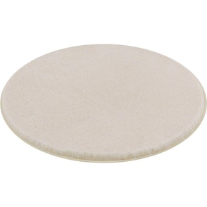 Badematte KLEINE WOLKE RELAX Badematten Gr. rund (Ø 100 cm), 1 St., Polyacryl, beige (sandbeige) Einfarbige Badematten Badteppich, Uni Farben, rechteckig & rund erhältlich