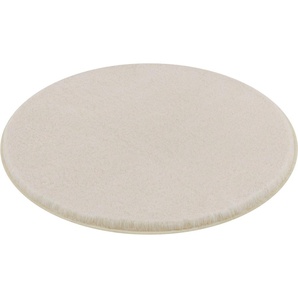 Badematte KLEINE WOLKE RELAX Badematten Gr. rund (Ø 60 cm), 1 St., Polyacryl, beige (sandbeige) Einfarbige Badematten Badteppich, Uni Farben, rechteckig & rund erhältlich