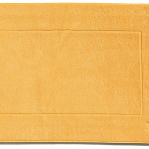 Badematte MÖVE Essentail/Superwuschel Badematten Gr. rechteckig (60 cm x 100 cm), 1 St., Baumwolle, goldfarben Einfarbige Badematten