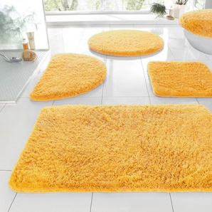 Badematte MY HOME Merida Badematten Gr. rechteckig (80 cm x 150 cm), 1 St., Kunstfaser, gelb Einfarbige Badematten Badteppich, Badematten, unifarben, auch als 2-tlg. Set erhältlich Bestseller