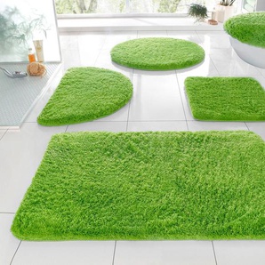 Badematte MY HOME Merida Badematten Gr. rund (Ø 80 cm), 1 St., Kunstfaser, grün Einfarbige Badematten Badteppich, Badematten, unifarben, auch als 2-tlg. Set erhältlich Bestseller