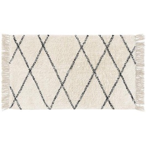 Badematte Naomi Cream 60x100 cm - Badteppich für Badezimmer -  Nest