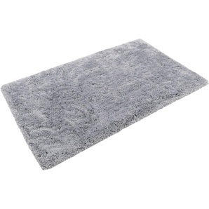 Badematte Porto Azzurro Homie Living, Höhe 30 mm, rutschhemmend beschichtet, fußbodenheizungsgeeignet, schnell trocknend, Polyester, rechteckig, Badteppich, uni, rechteckig & rund, waschbar, Badezimmerteppich