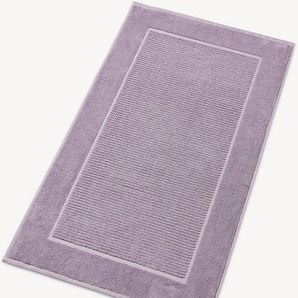 Christy Badematte Supreme, Höhe 7 mm, fußbodenheizungsgeeignet, Baumwolle, rechteckig, Badematte, Premium Badematte in Luxusqualität 1000g/m², 50 x 90, 2er Set