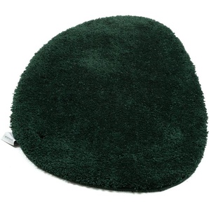 Badematte TOM TAILOR HOME Cozy Bath UNI Badematten Gr. oval (60 cm x 100 cm), 1 St., Polyester, grün (dunkelgrün) Einfarbige Badematten Badteppich, Uni Farben, rechteckig, rund und oval erhältlich