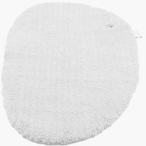 Badematte TOM TAILOR HOME Cozy Bath UNI Badematten Gr. oval (60 cm x 100 cm), 1 St., Polyester, weiß Einfarbige Badematten Badteppich, Uni Farben, rechteckig, rund und oval erhältlich