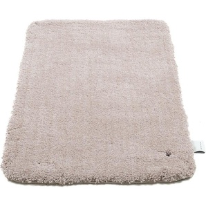 Badematte TOM TAILOR HOME Cozy Bath UNI Badematten Gr. rechteckig (60 cm x 100 cm), 1 St., Polyester, beige Einfarbige Badematten Badteppich, Uni Farben, rechteckig, rund und oval erhältlich