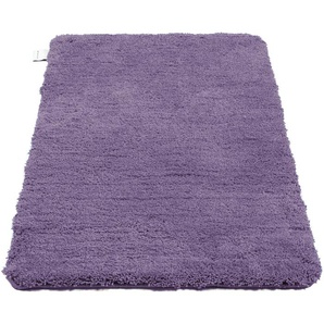 Badematte TOM TAILOR HOME Cozy Bath UNI Badematten Gr. rechteckig (70 cm x 120 cm), 1 St., Polyester, lila (dunkellila) Einfarbige Badematten Badteppich, Uni Farben, rechteckig, rund und oval erhältlich