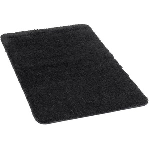 Badematte TOM TAILOR HOME Soft Bath Badematten Gr. rechteckig (60 cm x 100 cm), 1 St., Kunstfaser, grau (anthrazit) Einfarbige Badematten besonders weich, waschbar