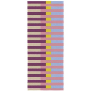 Badetuch Algarve Streifen bunt mehrfarbig, Designer Remember, 0.4x80 cm