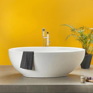 Badewanne OTTOFOND Sommerset Badewannen weiß Badewannen mit verchromte Ablaufgarnitur Klick-Klack