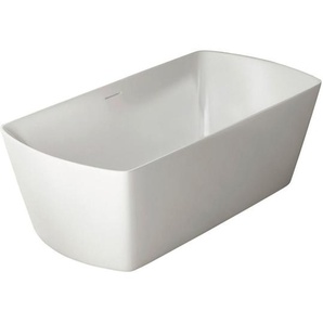 Badewanne, Weiß, Kunststoff, 85x61.5 cm, verstärkte Außenwände, komfortable Liegeposition, Badezimmer, Waschbecken & Armaturen, Duschpaneele