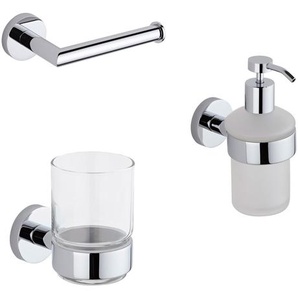 Badezimmer 3-teiliges Zubehör Set - Prise, von Hudson Reed