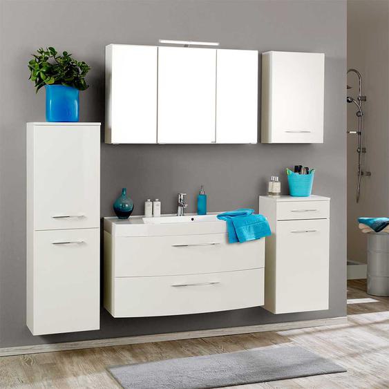 Möbel 24 Badezimmer Badmöbel in Weiss Preisvergleich | Moebel 24