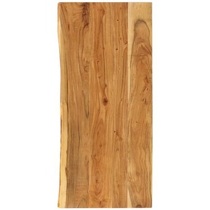 Badezimmer-Waschtischplatte Massivholz Akazie 140x52x2,5 cm