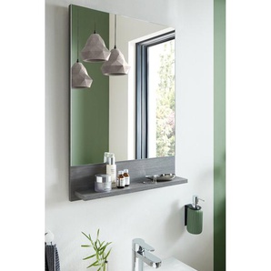 Badezimmerspiegel 328 Alika Rechteckig aus Holz