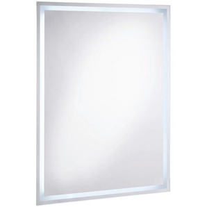 Badezimmerspiegel, Glas, 60x80x4.5 cm, Made in Germany, feuchtraumgeeignet, Badezimmer, Badezimmerspiegel, Badspiegel