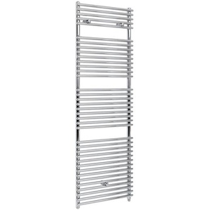 Badheizkörper Elektrisch 1738x600mm 1000W Heizelement Chrom, Glykol gefüllt, Wandmontage - Arno Hudson Reed