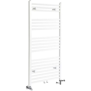 Badheizkörper Mischbetrieb 1188x600mm Weiß – Neva, von Hudson Reed