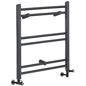 Badheizkörper Mischbetrieb Anthrazit Flach 600mm x 400mm 179W – Artle