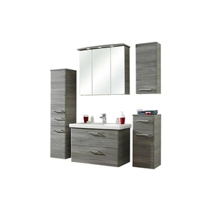 Badkombination Dabeler See | holzfarben | 142 cm | 200 cm |