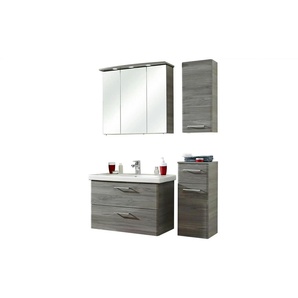 Badkombination Dabeler See ¦ holzfarben ¦ Maße (cm): B: 112 H: 200