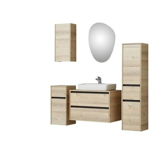 Badkombination  Dillinger See ¦ holzfarben ¦ Maße (cm): B: 151 H: 200