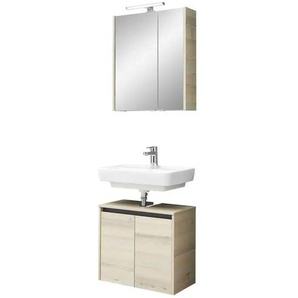 Badkombination  Dillinger See ¦ holzfarben ¦ Maße (cm): B: 60 H: 200