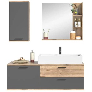 Badkombination Massower See | grau | 140 cm | 152 cm |