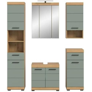 Badkombination - grün - Materialmix - 164 cm - 191 cm | Möbel Kraft