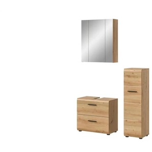 Badkombination  Igelsbachsee ¦ holzfarben ¦ Maße (cm): B: 105 H: 185