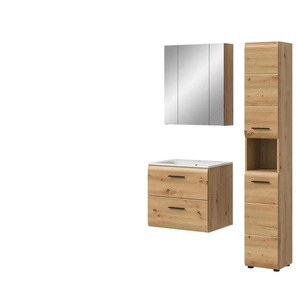 Badkombination  Igelsbachsee ¦ holzfarben ¦ Maße (cm): B: 105 H: 185