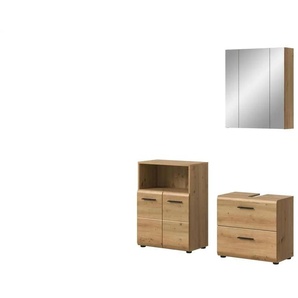 Badkombination  Igelsbachsee ¦ holzfarben ¦ Maße (cm): B: 135 H: 185