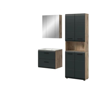 Badkombination  Igelsbachsee ¦ holzfarben ¦ Maße (cm): B: 135 H: 185