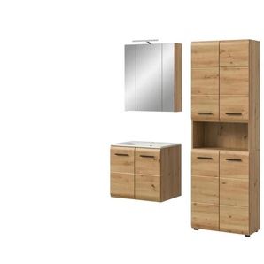 Badkombination  Igelsbachsee ¦ holzfarben ¦ Maße (cm): B: 135 H: 185