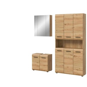 Badkombination  Igelsbachsee ¦ holzfarben ¦ Maße (cm): B: 165 H: 185