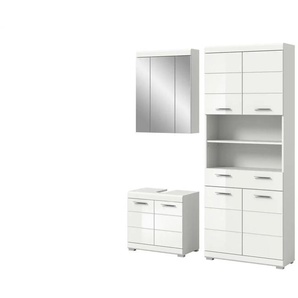 Badkombination  Schloonsee ¦ weiß ¦ Maße (cm): B: 149 H: 191