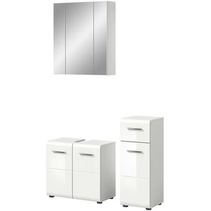 Badkombination  Igelsbachsee ¦ weiß ¦ Maße (cm): B: 105 H: 190