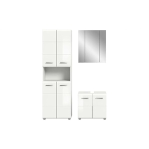 Badkombination  Igelsbachsee ¦ weiß ¦ Maße (cm): B: 135 H: 190