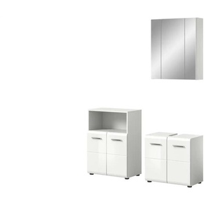 Badkombination  Igelsbachsee ¦ weiß ¦ Maße (cm): B: 135 H: 190