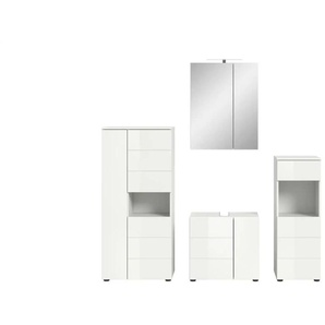 Badkombination   ¦ weiß ¦ Maße (cm): B: 188 H: 190