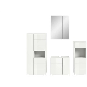 Badkombination   ¦ weiß ¦ Maße (cm): B: 188 H: 190