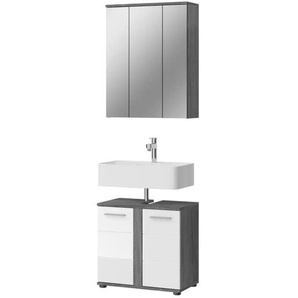 Badkombination  Blankensee ¦ weiß ¦ Maße (cm): B: 64 H: 191 T: 34.0