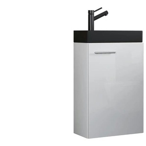 Badkombination - weiß - Materialmix - 40,5 cm - 60 cm | Möbel Kraft