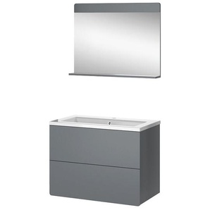 Badmöbel-Set Izan, Grau, 3 Teile Vicco
